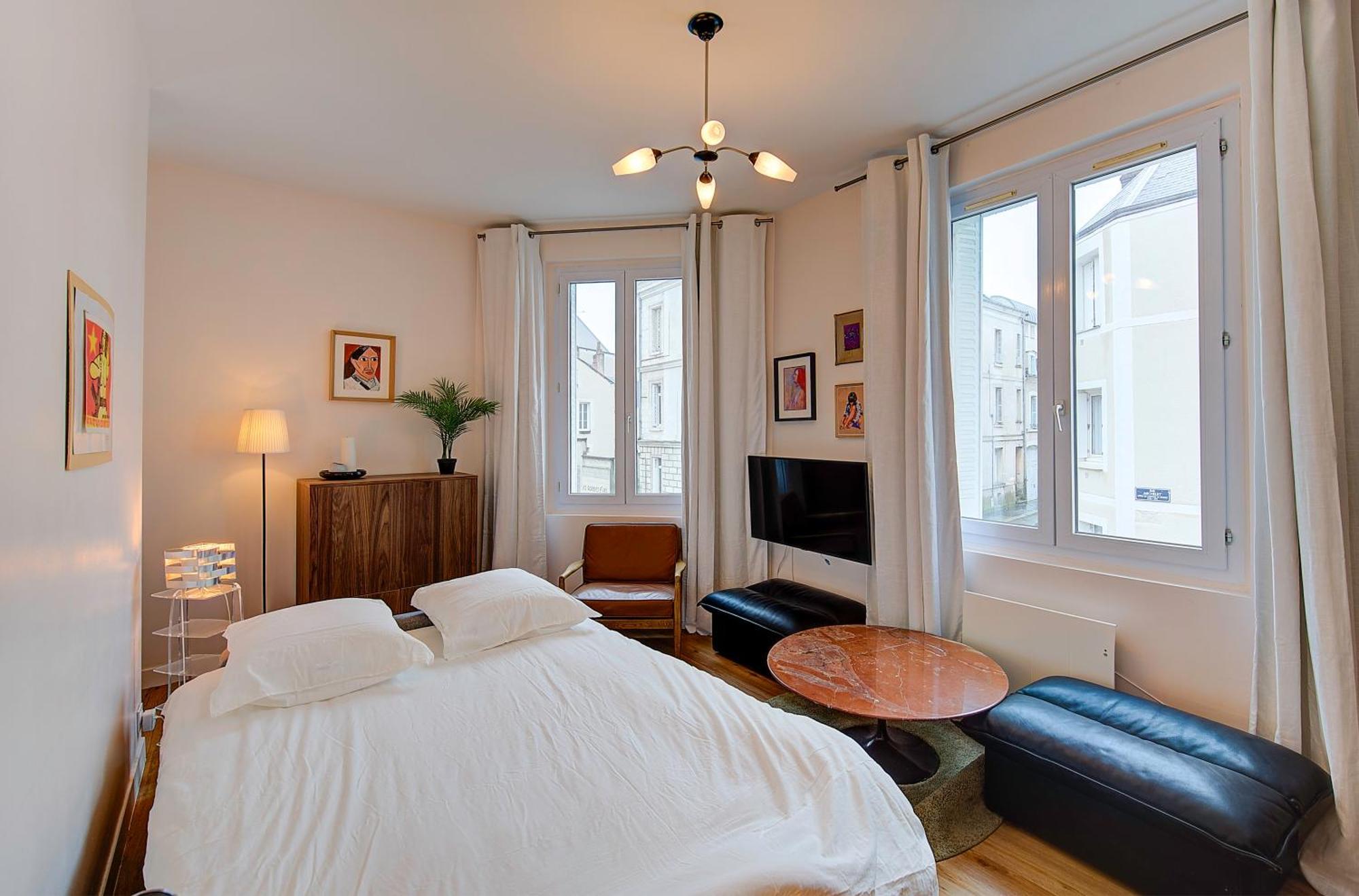 Chic Et Cosy - 5Mn De La Gare - Arrivee Autonome Apartman Tours Kültér fotó